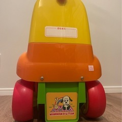 押し手付き乗用 ワンワンとうーたん らくらくキャスターα ワールド 野中製作所 足けり乗用 いないいないばあっ！の画像