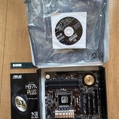 【マザーボード+メモリ】ASUS H97M-PLUSの画像