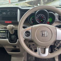 AA評価4点 H27年式 iストップ ホンダ N-BOX GLパッケージ★総額24万円★車検付き 即日納車可能！内外装機関良好♪スマキー Pスター ETC 片側パワスラ 安心の修復歴なし！の画像