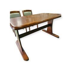 木製ダイニングセット　イス3脚の画像