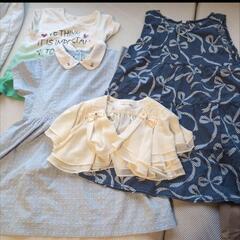 子供用、清楚なワンピースなど4点