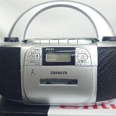 『おじいちゃんおばあちゃん 昔のカセット再生したいね😄』aiwa アイワ CDラジオカセットレコーダー CSD-M20 オーディオ機器 現状品の画像