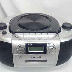 『おじいちゃんおばあちゃん 昔のカセット再生したいね😄』aiwa アイワ CDラジオカセットレコーダー CSD-M20 オーディオ機器 現状品の画像