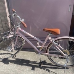 ピンク　自転車