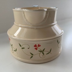 ホーロー製　花瓶　水差しの画像