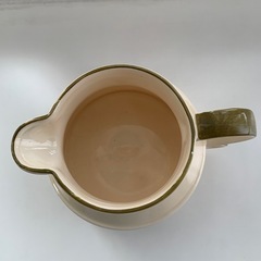 ホーロー製　花瓶　水差しの画像