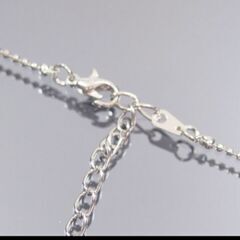 j→→→m43-5/天然グリーンアベンチュリンラウンドパヴェペンダントネックレスの画像