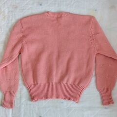 ジャルダン(JARDIN)【暖かい ピンクのカーディガン】レディースM～Ｌサイズ♪中古(USED)  の画像