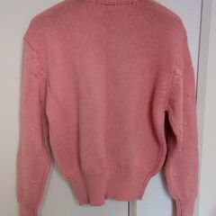 ジャルダン(JARDIN)【暖かい ピンクのカーディガン】レディースM～Ｌサイズ♪中古(USED)  の画像