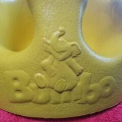 BUMBO  バンボ　ベビーチェア　イエロー　黄色　椅子　ベビー用品の画像