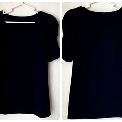 セシール　半袖トップス　・　UNIQLO 半袖カットソー　　２枚セット　　Mサイズの画像