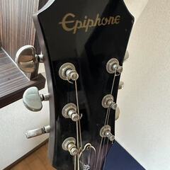 【中古・付属品多数】Epiphone アコースティックギター AJ-220S/VS セット スタンド・ケース付の画像
