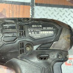 値下げしました！【中古】ハイコーキ HiKOKI 日立工機 WH18DDL2 コードレスインパクトドライバ 18V 本体のみの画像