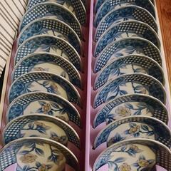 新品 未使用 小皿 花柄 20枚 箱付き まとめ売り お得！！の画像