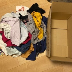 110センチの服ダンボール1箱無料