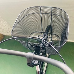 自転車　asahi 防犯登録抹消済　シティサイクル　1年前購入品　アフィッシュW 27インチ　変速無の画像