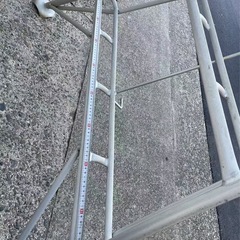 中古品 アルミ 三脚脚立の画像