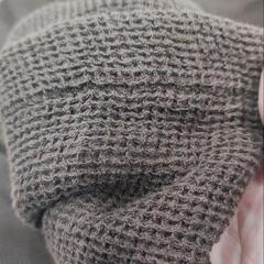 【取引中】無印良品  ワッフル織ケットS 140✕200 の画像