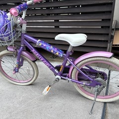 子ども用自転車　ヘルメット　※パンク有