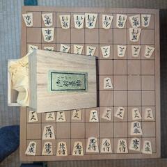 天童特産　将棋駒　脚付将棋盤