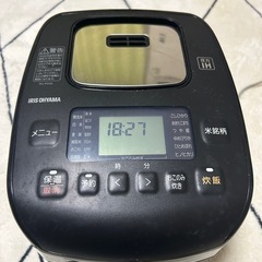 圧力IH炊飯器(アイリスオーヤマ)