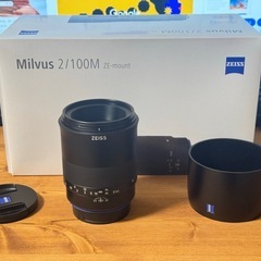 Carl Zeiss milvus 2/100M ZE（キャノン用 ）
