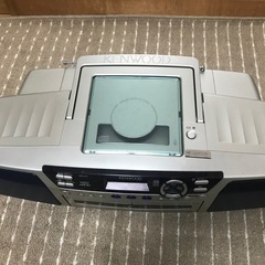 KENWOOD CDラジカセの画像