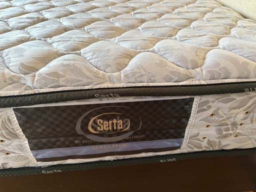 受付終了）サータ シングルベッド 受付終了】ダブルベット(serta 