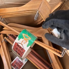 木製ハンガ【受渡者决定 】の画像