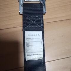 ツヨロン 安全帯用 胴ベルト TUB-L90N BLK Mサイズ (スライドバックル鉄製)の画像