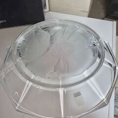 未使用×２個emanuel ungaro 大皿　ガラス皿2枚セット30cmの画像