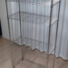 【スタイリッシュ】スチールシェルフの画像