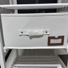 オシャレ✨木製3段棚収納の画像