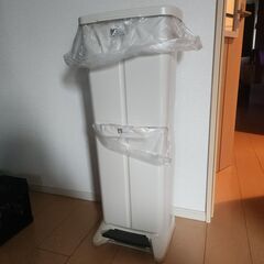 オフホワイト 分別ゴミ箱