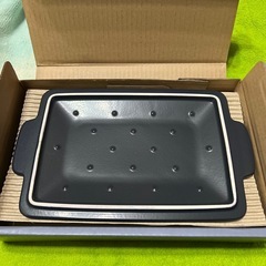 BRUNO セラミックグリルパン　ネイビー　新品未使用の画像