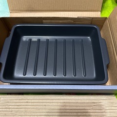 BRUNO セラミックグリルパン　ネイビー　新品未使用の画像