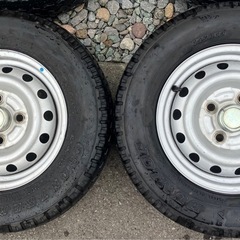 ダンロップ　グラントレック　TG4 145R12 軽バン　軽トラ　タイヤ　ホイール の画像