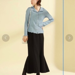 beams ray マーメイド　スカート　ロング　の画像