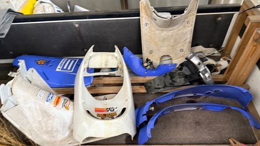 ホンダ　ディオ AF18 白インナー　磨いてからお渡し