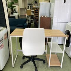 【リサイクルショップ ピカソ 小松原】🌿木目×ホワイトが爽やか！...