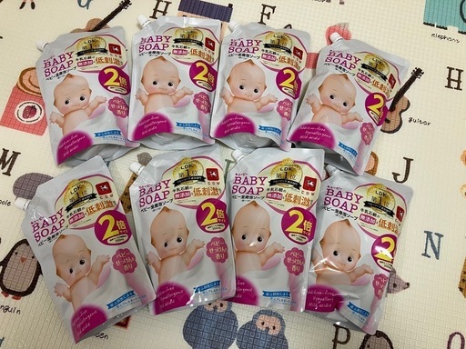 キューピー　ベビー全身泡ソープ