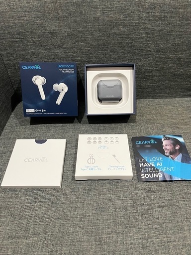 集音器 Bluetooth5.3 ワイヤレスイヤホン型 高齢者向け 36時間長時間使用可能 高速充電式 アプリイコライザー付き 人声強調 快適 通話音楽動画対応 ハウリング抑制 ノイズキャンセル クリアな音質 iPhone/androidスマホ対応 目立たない 個別音量調整 軽量 コンパクト スポンジイヤーピース付属（黒）