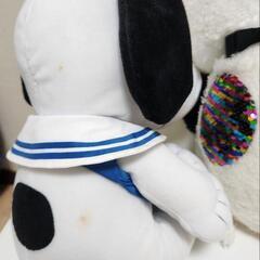 スヌーピー　ぬいぐるみの画像