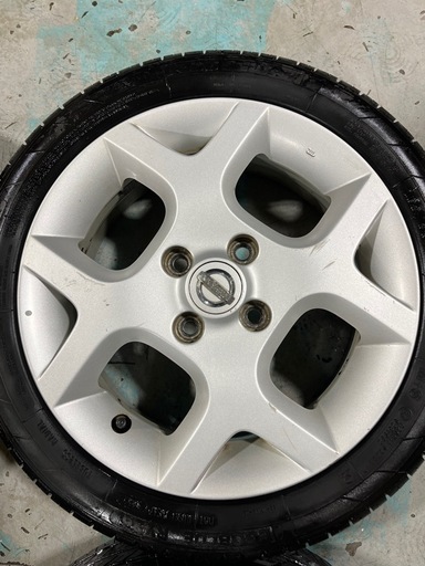 z11キューブ純正ホイール　カスタム軽流用に 日産(純正) Z11純正ホイール のパーツレビュー | アルトラパン(おおし