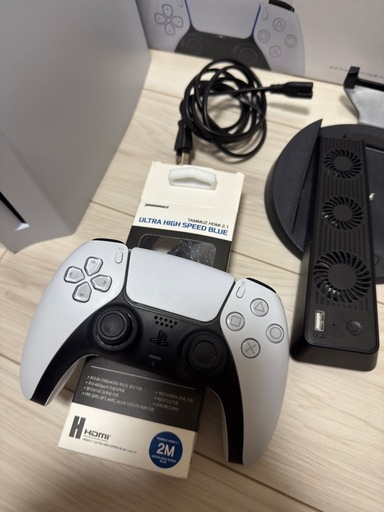 PS5 CFI-1100A + 追加1TB SSD + Sony Pulse 3D Headphone ＋タイトル4本