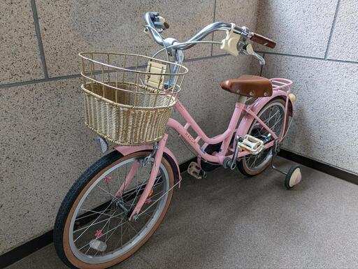 ブリヂストン 子供用自転車HACCHI 18インチ (ピンク) (りん