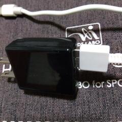 AC充電器 & タイプC充電コードセット【中古】の画像
