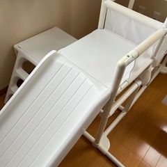 ロングすべり台＋3段ジムの画像