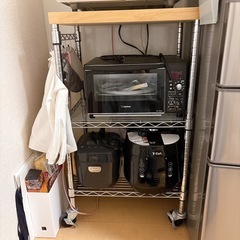 キッチンラック　電子レンジ置き