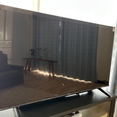液晶割れ　50インチ　チューナー内蔵テレビ